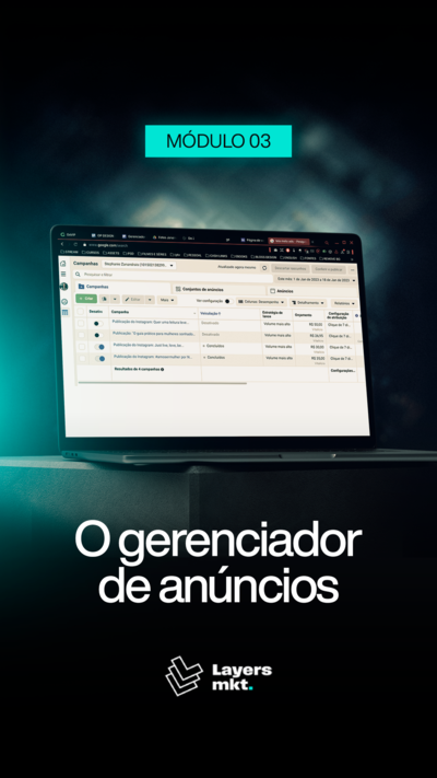 Módulo 03 - O Gerenciador de Anúncios